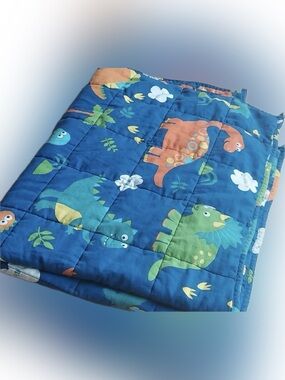 Dinosaur weighted toddler blanket 3lbs